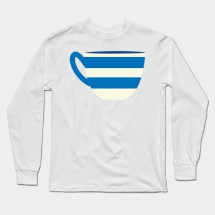 Stripy Cup Long Sleeve T-Shirt